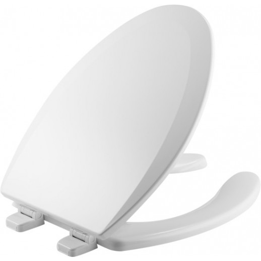 Elongated White Church Toilet Seats