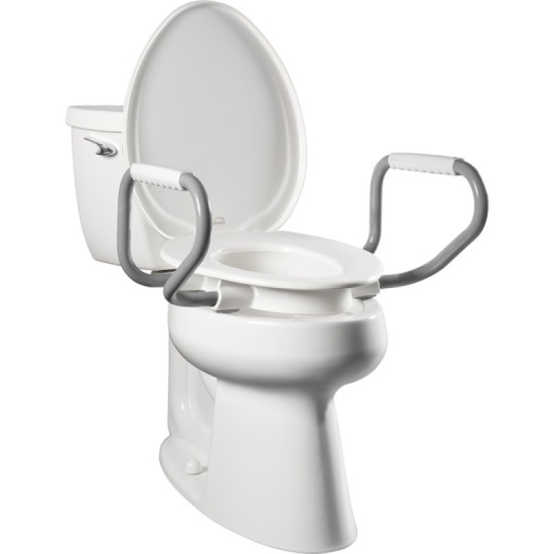 Bemis Rise 4.5 Toilet Seat with Dual Lock and Security Arms